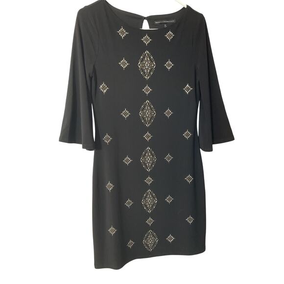 White House Black Market Dress Size XS Beaded - Picture 1 of 6